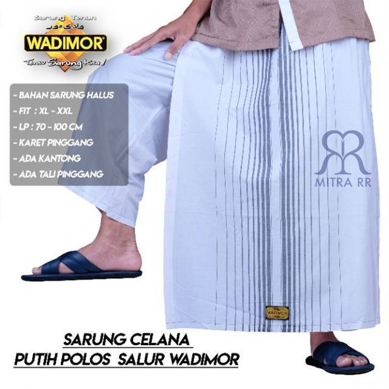 Sarung Celana WADIMOR Motif Salur Polos Warna Dewasa