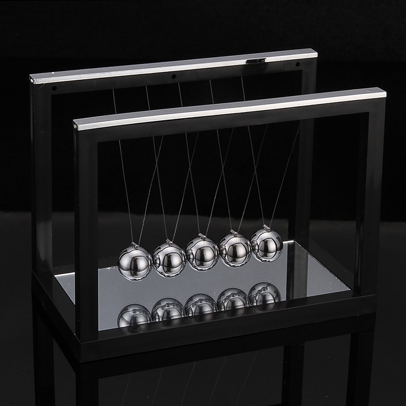 Mary Newtons Cradle Steel Balance Fun Decoration Hadiah Mainan Sains Fisika S Baru