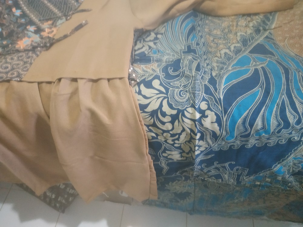 Batik Wanita Asj Sa Hrb026 Kenongo Kemeja Tosca Pendek