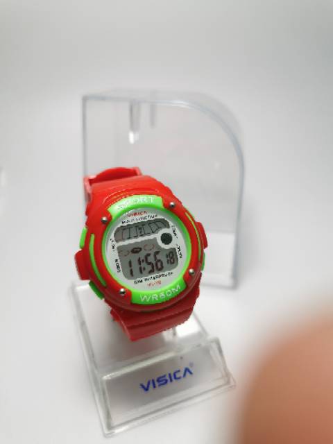 Jam tangan digital Anak Anak dan remaja water Resist Visica vg 90