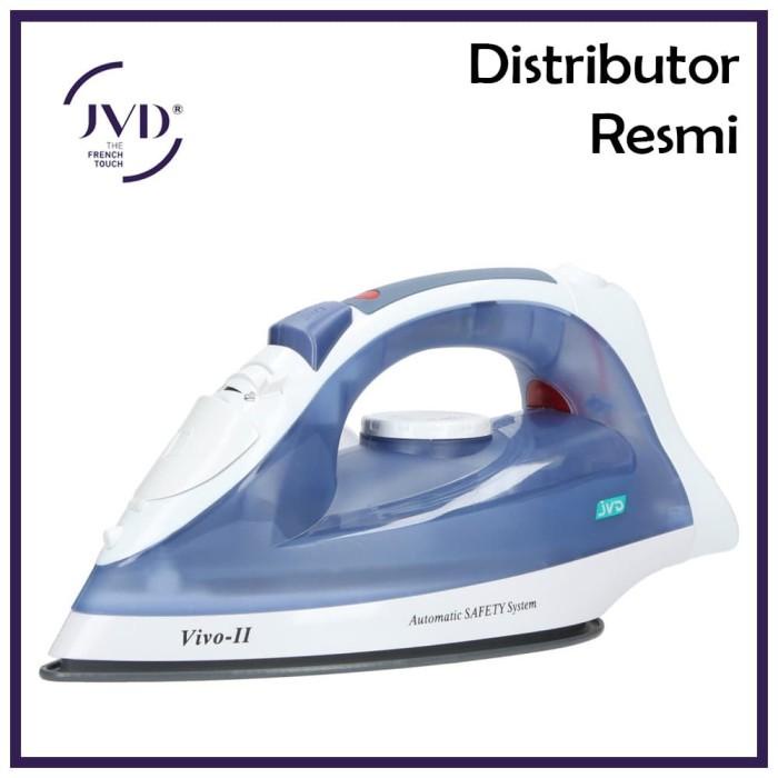 Setrika | 866923Ss-Vde Jvd Vivo Ii Steam Iron S/S, Vde Plug, Smokey Blue