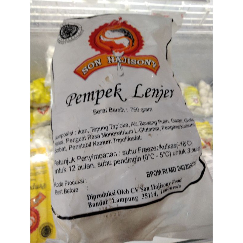 

pempek lenjer bakso sony