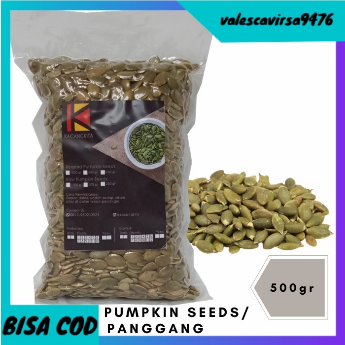 

⭐BISA COD⭐ Pumpkin Seed Roasted - Biji Labu Panggang 500gr