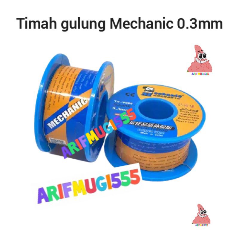 TIMAH GULUNG MECHANIC SHUNSHINE 0.3MM