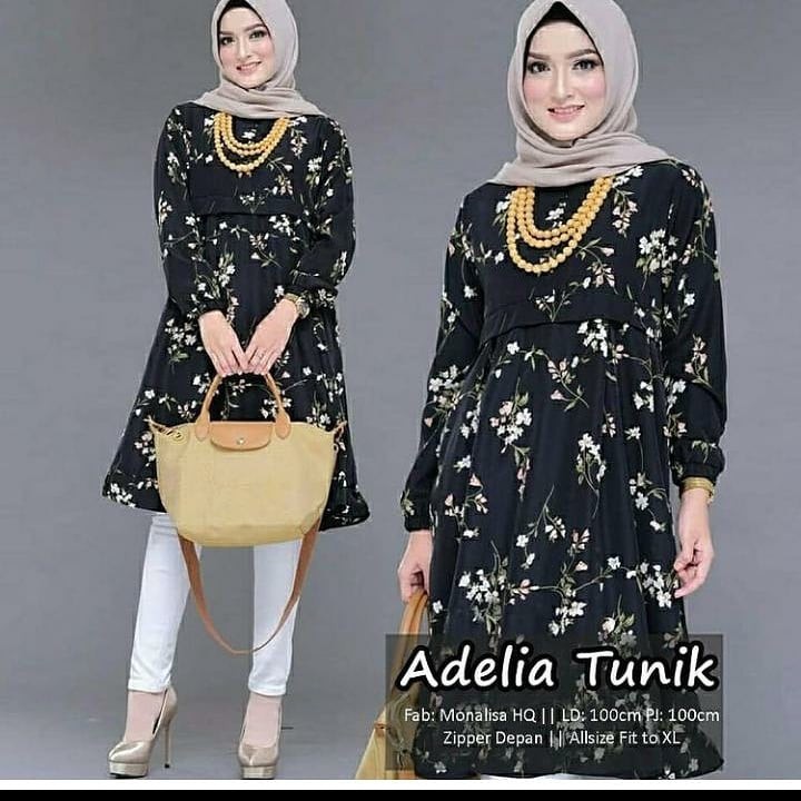 Adelia Tunik 3XL Tunik Monalisa Jumbo Tunik Busui Shopee Adelia Tunik 3XL Tunik Monalisa Jumbo Tunik Busui Shopee