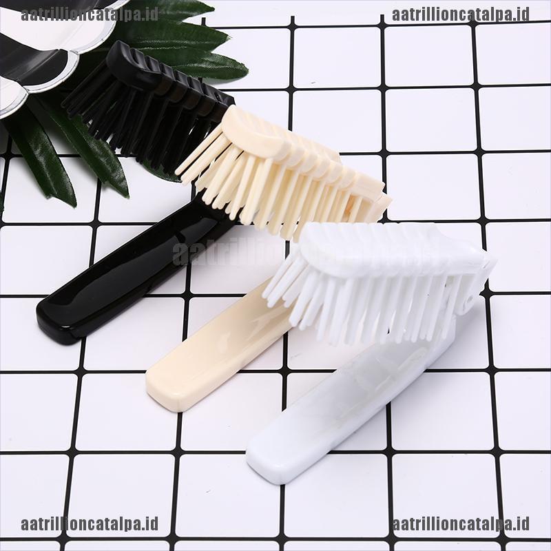 (on) Sisir Rambut Lipat mini Bahan Plastik Ukuran Saku Untuk Bepergian
