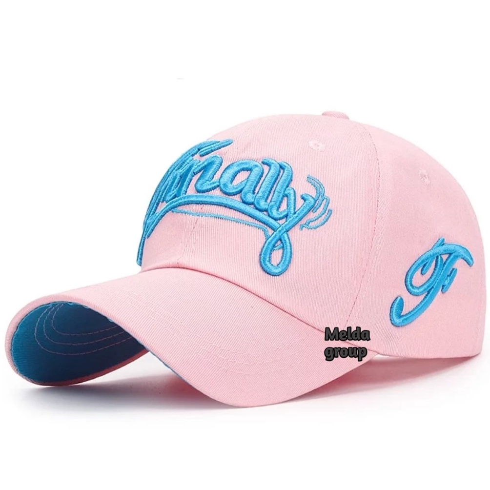 Topi Baseball Distro Bordir Finally Pria Wanita