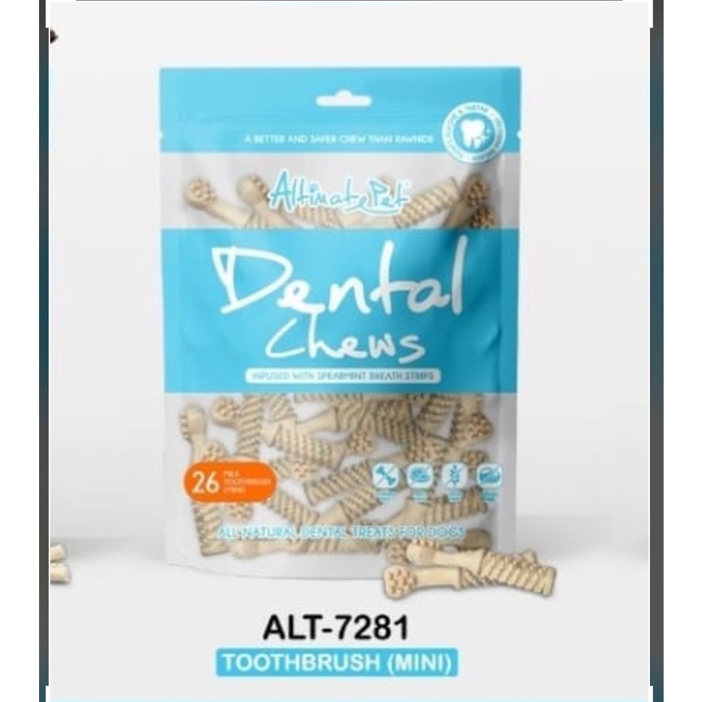 ALTIMATE Pet Dental Chew 150g Gigitan Anjing Pembersih karang Gigi