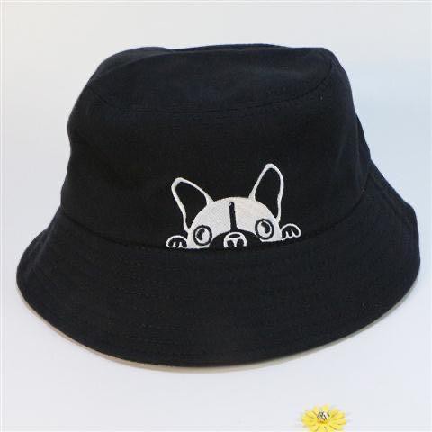 Best seller Topi bucket wanita motif Dog unisex/realpict/COD