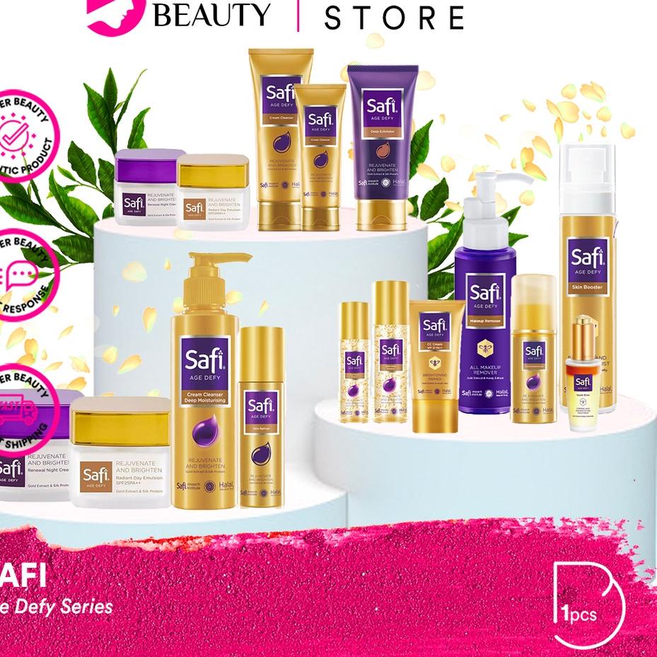 Image of ㊦ SAFI Age Defy Series Indonesia / Cleanser Toner Essence Serum Cream Sunscreen Shampoo Hair Eye Mas #8