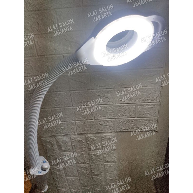 Magnifying LED Lamp Lampu facial LED Lampu sulam alis tanam benang tatto Floor Lamp Lampu pembesar