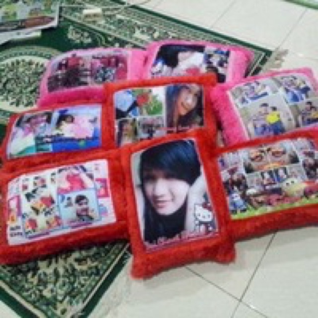 Bantal Foto Uk 40x40