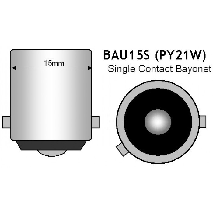 Lampu LED Sein Reting Mundur CANBUS 7507 BAU15s Bayonet 4014 144 Mata PNP 12V-24V 20W