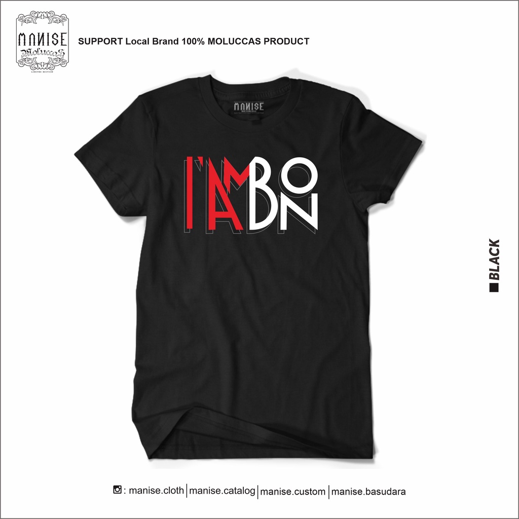 MANISE.cloth | IAMBON - KAOS AMBON-MALUKU