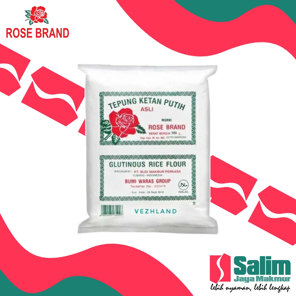 

Rose Brand Tepung Ketan 500 Gr
