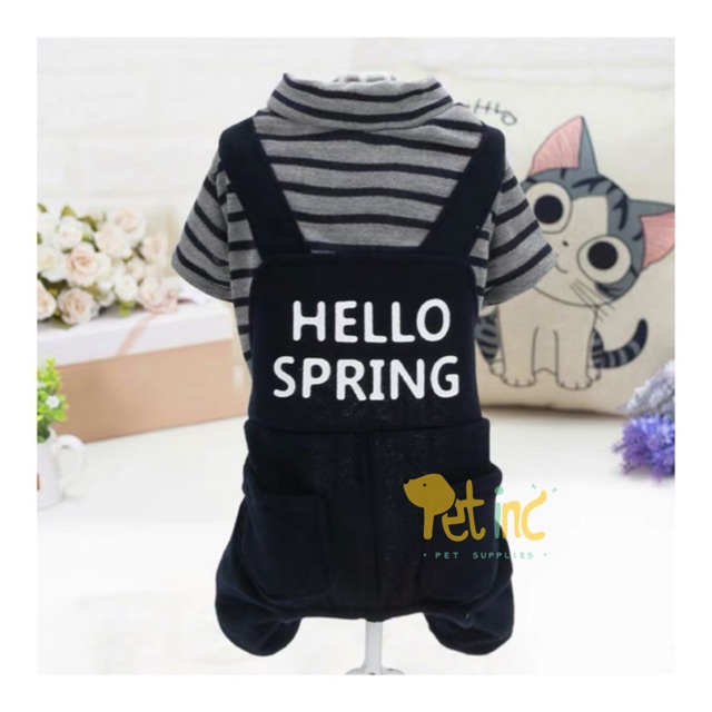 SALE LAST PIECE Hello spring black jumper