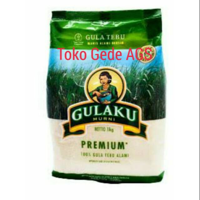 

Gula Pasir Premium Gulaku Kuning atau Hijau 1kg