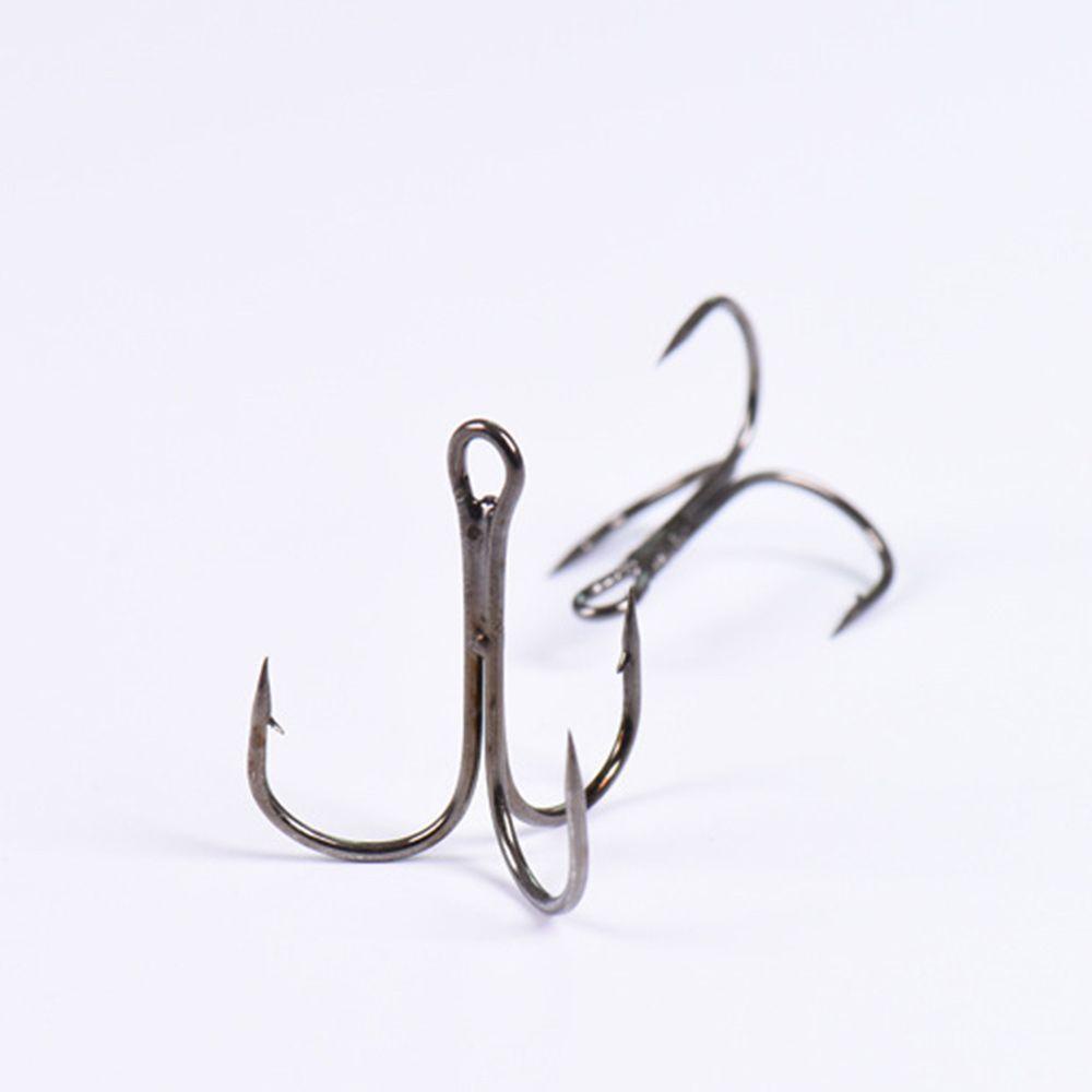 Preva 30PCS/Set Fishhooks Kait Berduri Tahan Lama Umpan Treble Jig