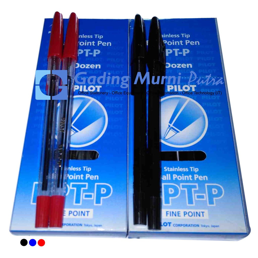 

Pulpen Bolpen Bolpoint Pilot BPT - P / BPTP / Original 1 Pack