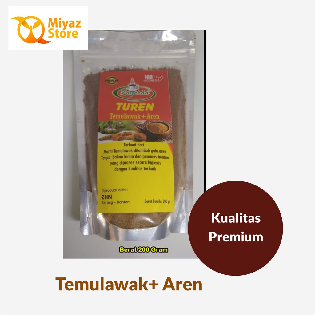 

Temulawak plus Aren Original Kualitas Terbaik 200 gram