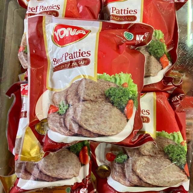 

YONA BEEF PATTIES ISI 10pc Jateng only