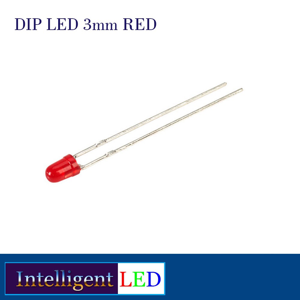 DIP LED 3mm RED