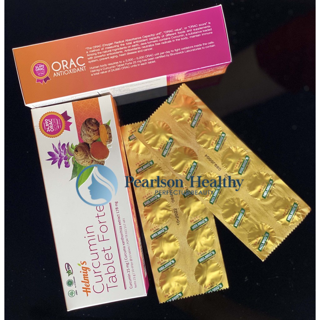HELMIGS CURCUMIN TABLET FORTE PER STRIP