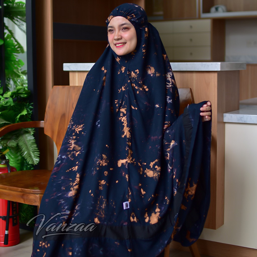 MUKENA BALI DEWASA JUMBO ANYELIR LORIN LAMIA TIEDYE BALI