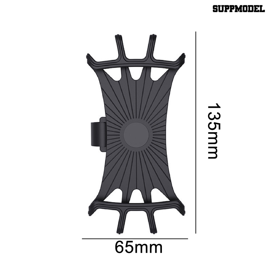 Sdl Bracket Dudukan Handphone Gps Rotasi 360 Derajat Bahan Silikon Untuk Setang Sepeda Mtb