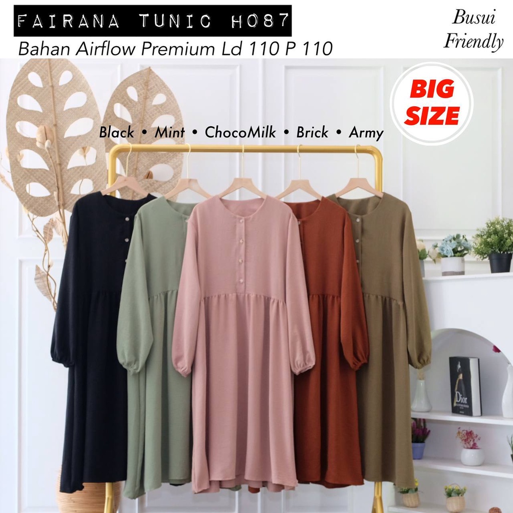 FAIRANA TUNIC / TUNIK / ATASAN JUMBO