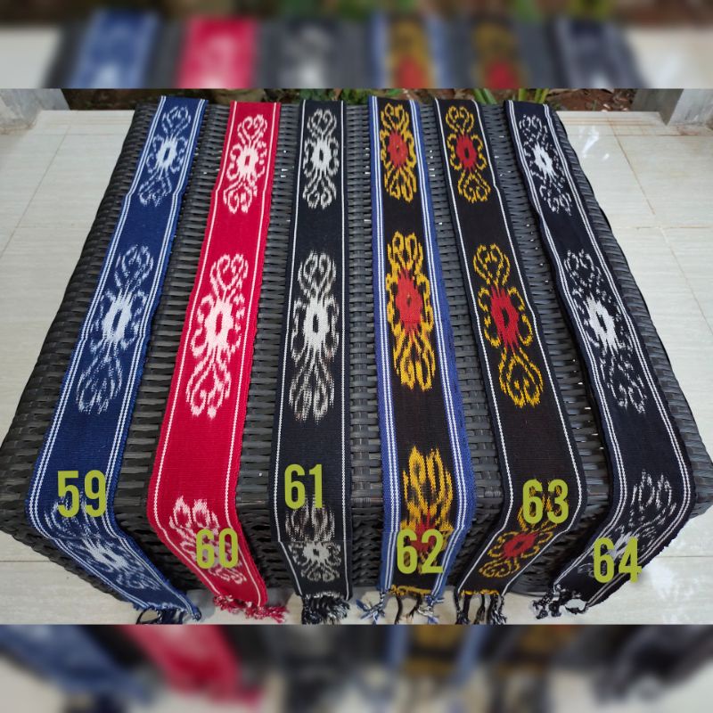 Ikat kepala motif 53 -80  Kalimantan/