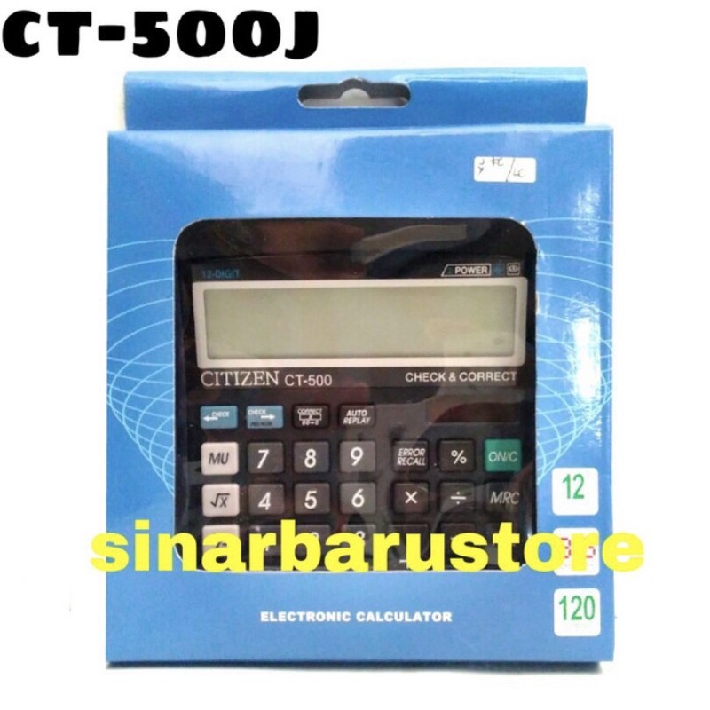

Kalkulator/Calculator Citizen CT-500J 12 Digits Kw