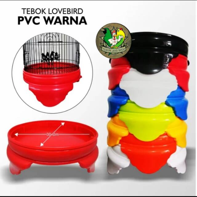 Tebok PVC Sangkar Burung Lovebird Termurah