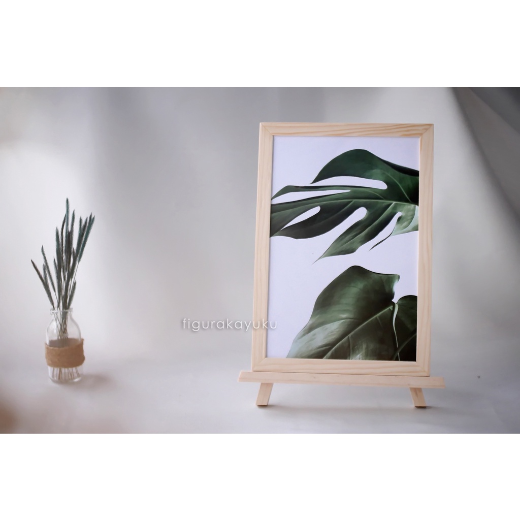 Jual Pigura Foto 10R A4 Frame Foto Kayu Bingkai Minimalis | Shopee ...