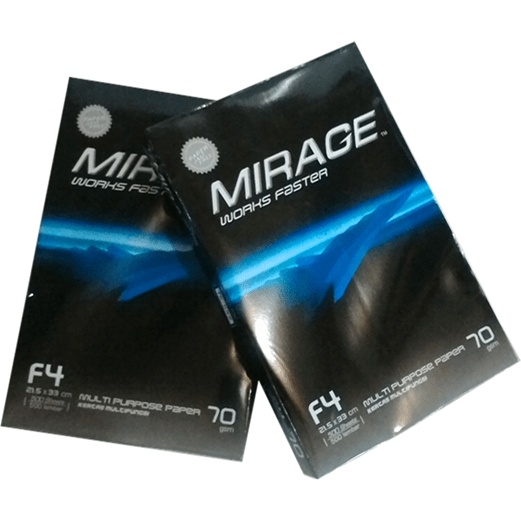 KERTAS HVS SINAR MAS Mirage COPY PAPER 70 gsm ukuran A4! 500 lembar