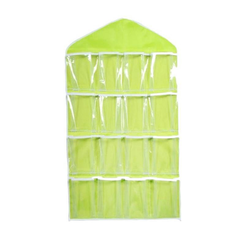 DODORY HL0036 Gantungan Celana Dalam 16 Sekat Pouch Hanging Organizer