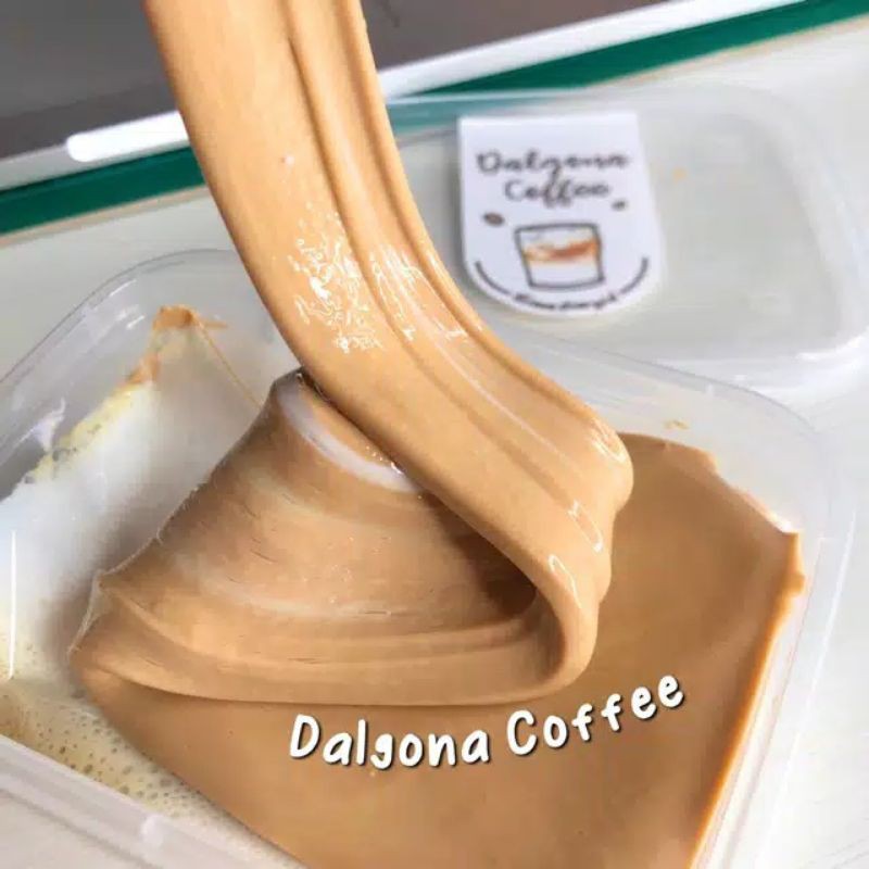 SLIME DALGONA COFFE BY DNA SLIME