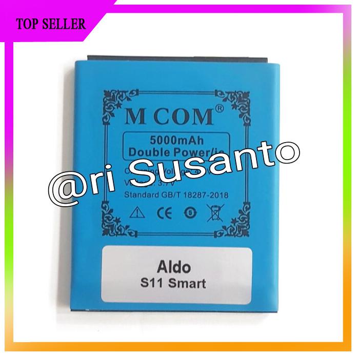 ACC HP BATERAI MCOM ALDO S11 SMART DOUBLE POWER 5000MAH