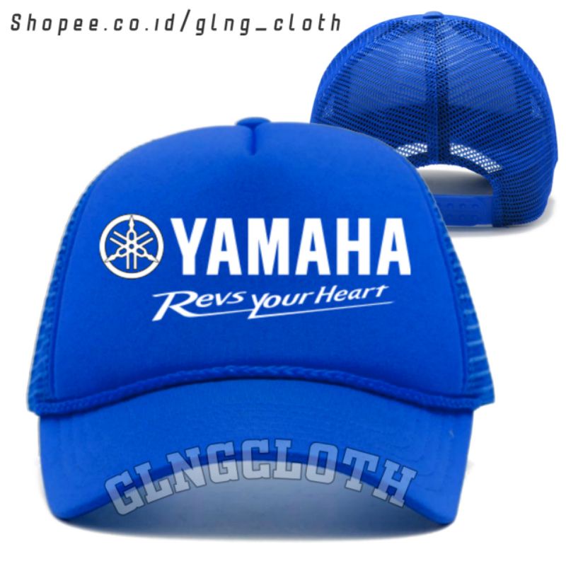 Topi YAMAHA REVS YOUR HEART Trucker/Jaring - Topi YAMAHA