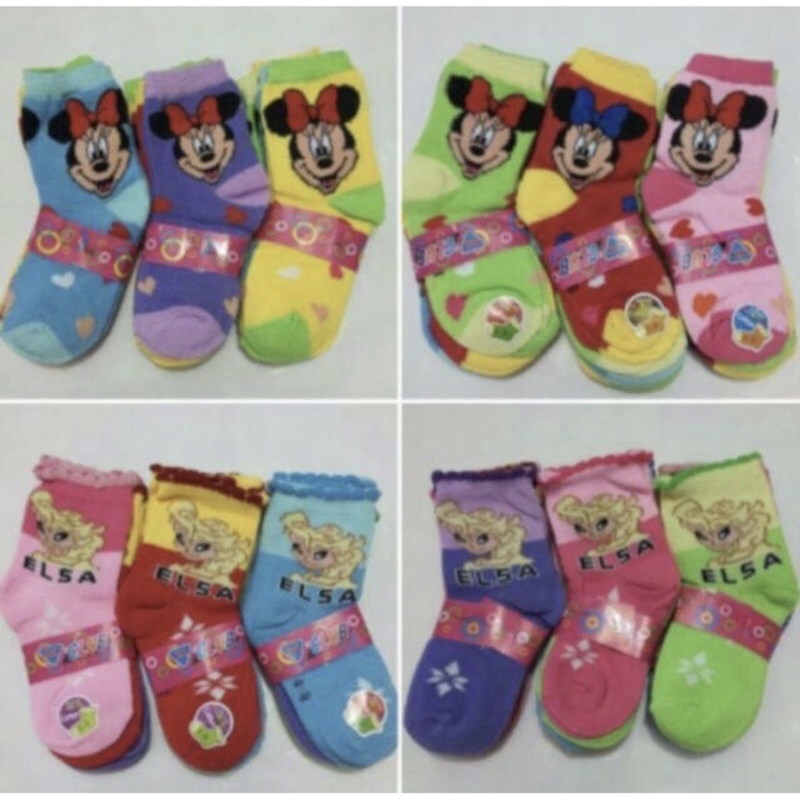 COD Kaos kaki anak bayi motif lucu karakter TK &amp; SD laki laki perempuan Random kaos kaki murah berkualitas