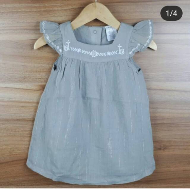 Gymboree baby Grey dress