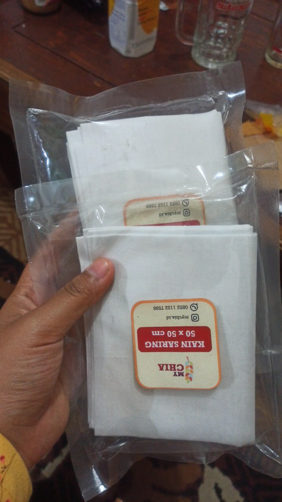 Kain Saring 50x50 Cm