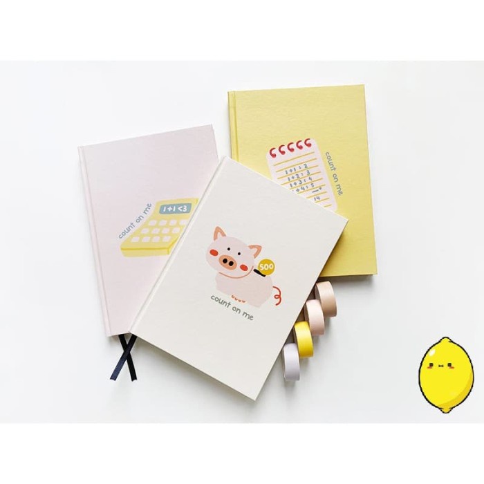 

[RESTOCK] Peekmybook Count on Me Financial Planner / Buku Agenda Keuangan - Calculator