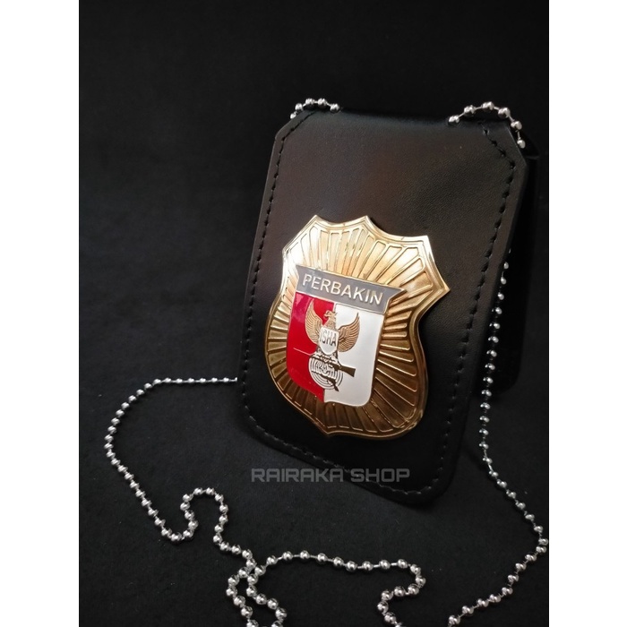

Id Card - Name Tag Id Card Dompet Kalung Lencana Kta Perbakin Kulit Bagus