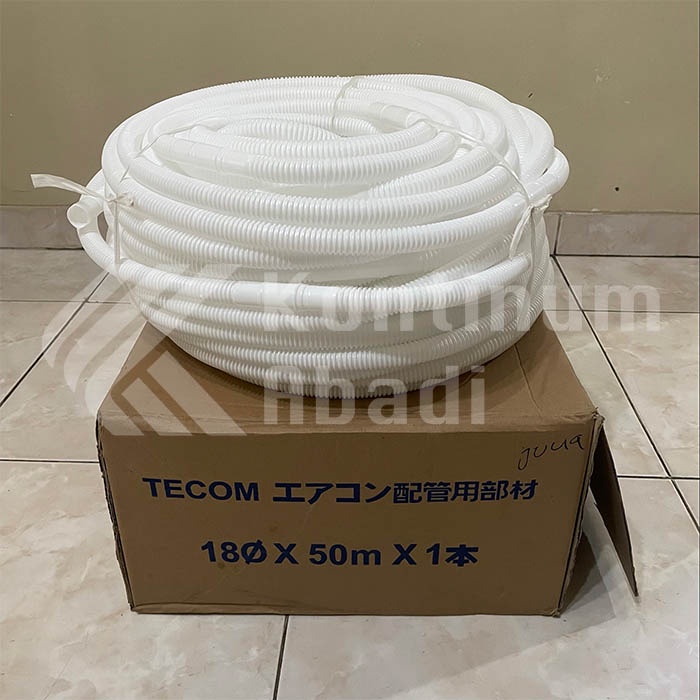 SELANG FLEXIBLE / PEMBUANGAN / SPIRAL / DRAIN - TECOM | 50 M