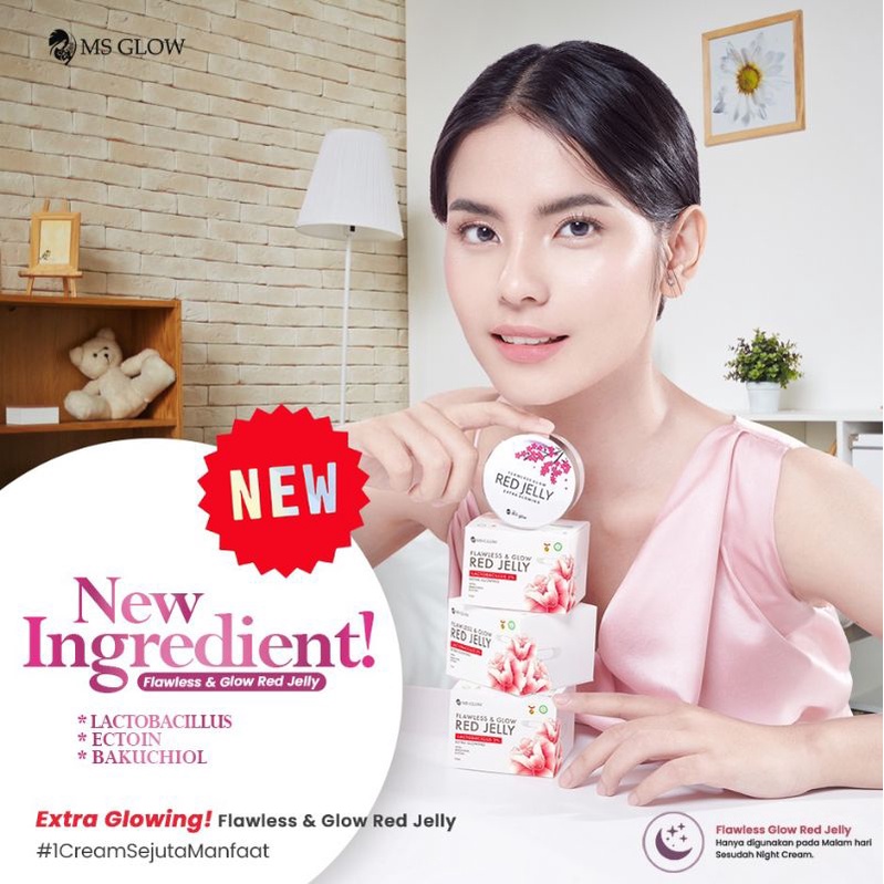 RED JELLY MS GLOW ORI