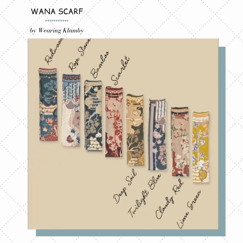 Wearing Klamby - Wana Scarf