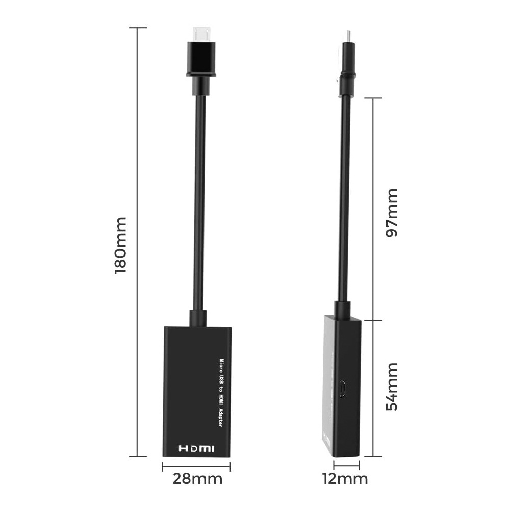 Adapter Micro Usb Ke Hdmi 1080p 60hz Untuk Android