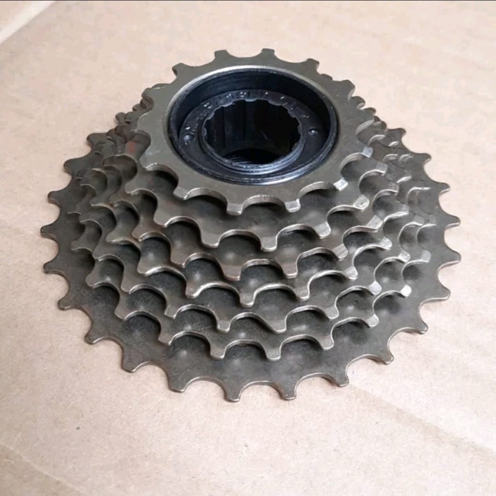 TERMURAH!!! Freewheel Sepeda 7 Speed Model Ulir 14-28T / Realpict