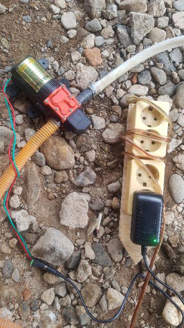 Paket Hemat Lengkap Tanpa Selang Pompa Air Doorsmeer Mini 12v Dc New Golden Fish